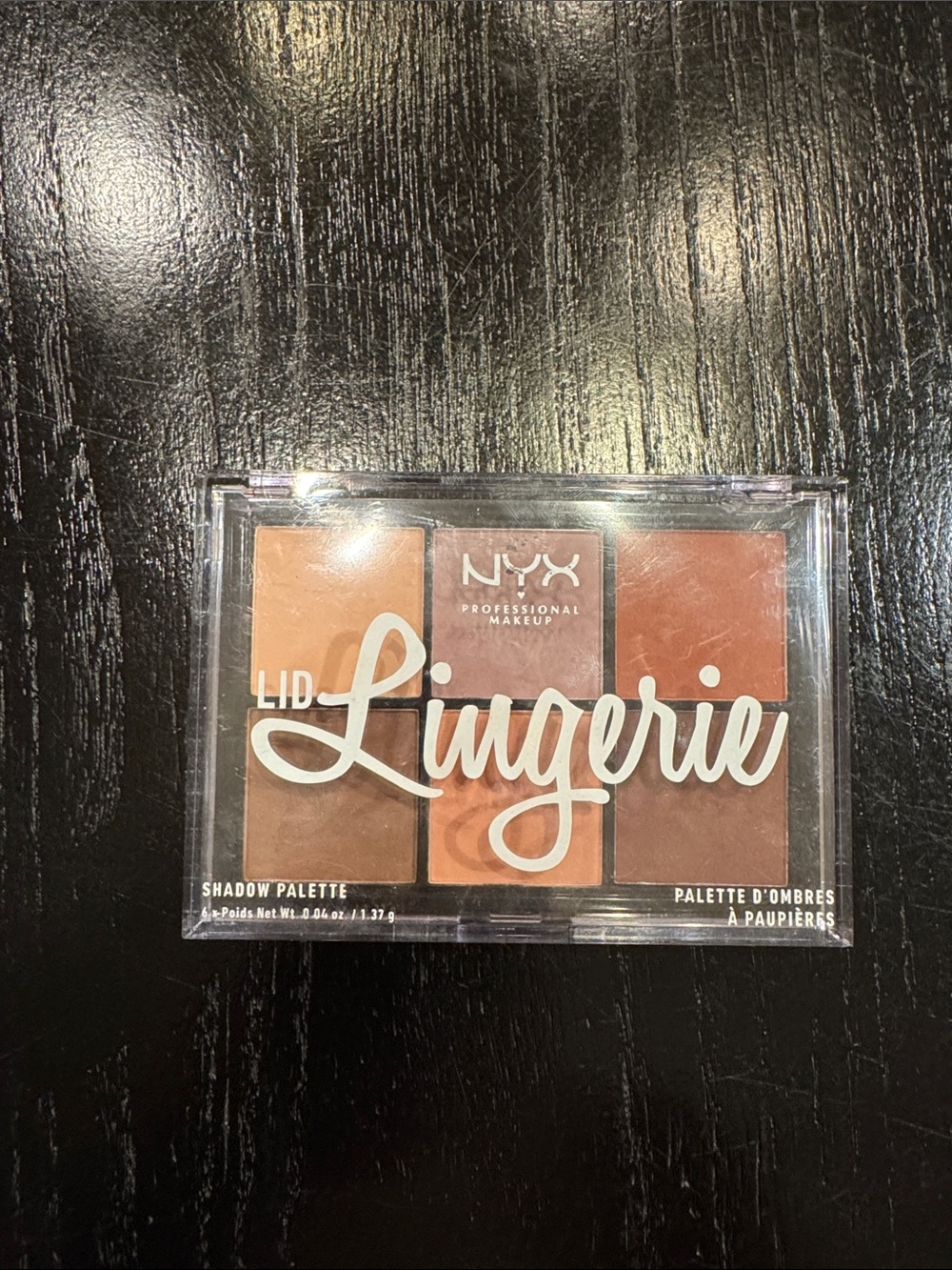 NYX Lid Lingerie Neutral Warm Brown & Tan Eyeshadow Palette